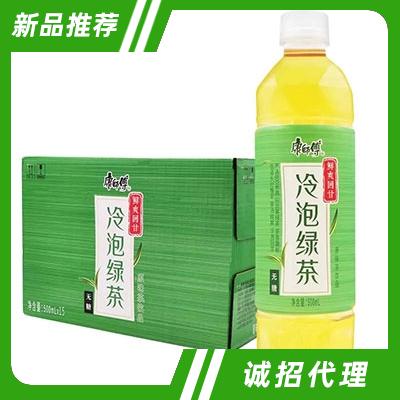 康師傅無糖冷泡綠茶