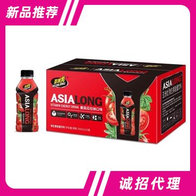亞洲龍番茄瓜拉納口味維生素能量飲料500mlX15