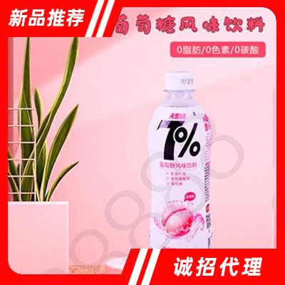 天聚福7%白桃味葡萄糖風(fēng)味飲料