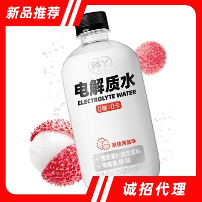 阿丫電解質(zhì)水荔枝海鹽味400ml