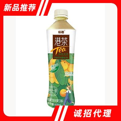臻趣港茶枇杷龍井茶飲料600ml