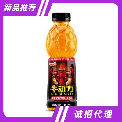 牛動力?；撬釓娀途S生素飲料580ml瓶裝