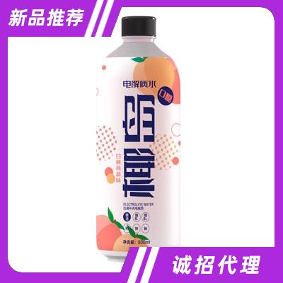 椰島電解質(zhì)水白桃海鹽味500ml