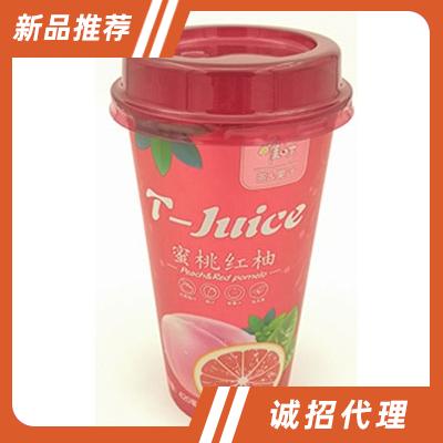 唯味蜜桃紅柚果汁茶