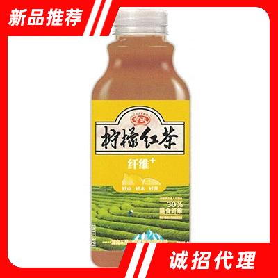 中沃果汁茶檸檬紅茶500ml