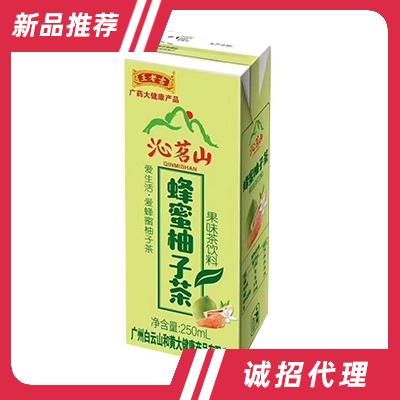 王老吉沁茗山蜂蜜柚子茶果味茶飲料250ml