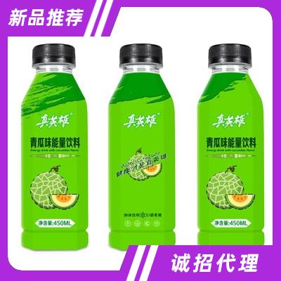 真英雄青瓜味能量飲料450ml