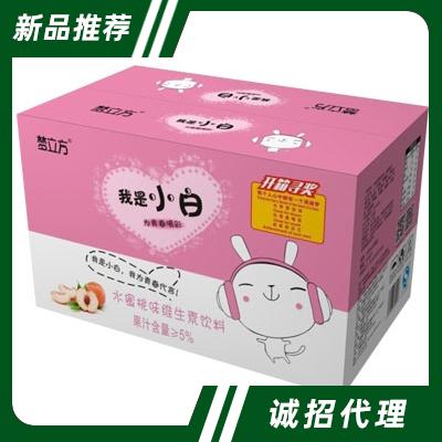 夢立方我是小白水蜜桃味維生素飲料