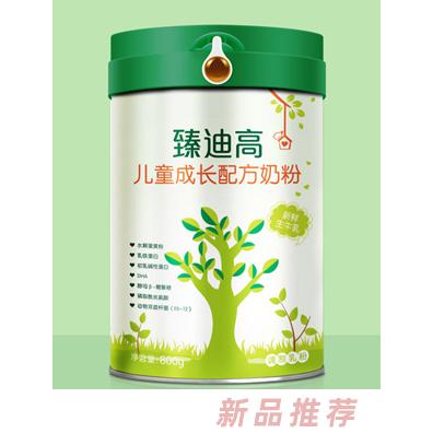 臻迪高兒童成長(zhǎng)配方奶粉