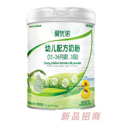 愛優(yōu)諾有機(jī)幼兒配方奶粉3段