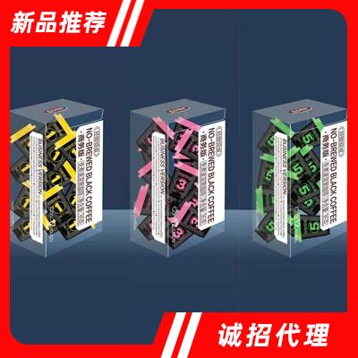 輕咖傾城免煮速溶黑咖啡36g（3盒）