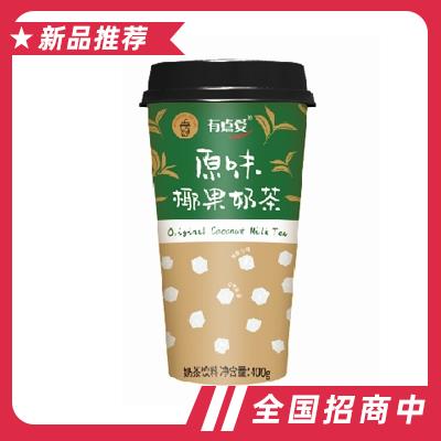 有點愛原味椰果奶茶飲料400g
