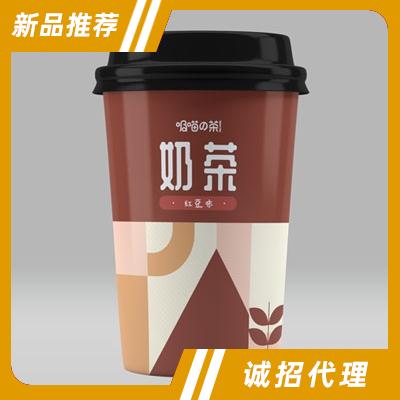 吸喵の茶奶茶紅豆味