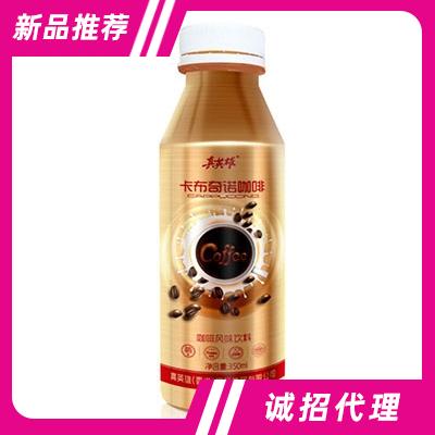 真英雄卡布奇諾咖啡飲品350ml