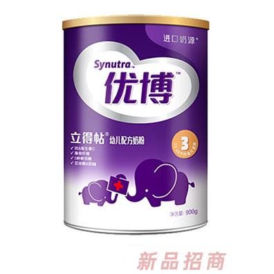 優(yōu)博立得帖幼兒配方奶粉3段
