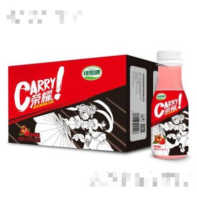 綠思康carry榮耀瓜拉納風(fēng)味飲料草莓味（箱）