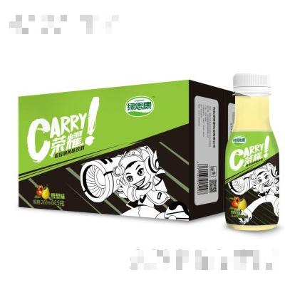 綠思康carry榮耀瓜拉納風(fēng)味飲料雪梨味（箱）