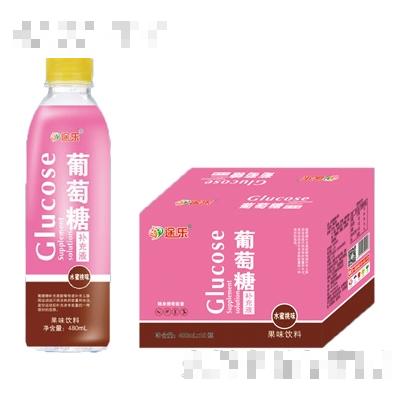 途樂葡萄糖補(bǔ)水液水蜜桃480mlx15瓶