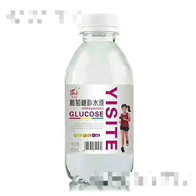 依思特葡萄糖補水液蜜桃味450ml