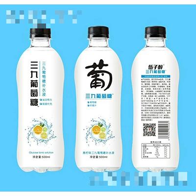 三九葡萄糖補水液檸檬味500ml