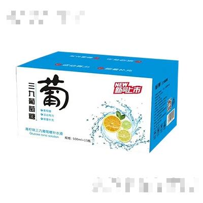 三九葡萄糖補水液檸檬味500mlx15瓶