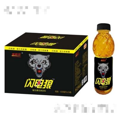 歡怡佳閃電狼維生素風(fēng)味飲料600mlX15