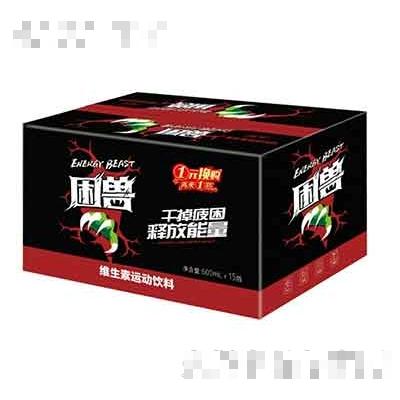 困獸維生素運動飲料600mlx15瓶