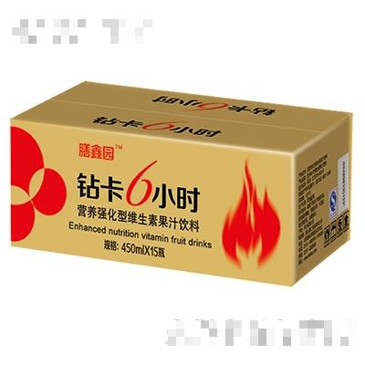 鉆卡6小時維生素能量飲料450mlx15瓶