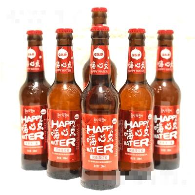 彌樂港河曲海紅蜜碳酸飲料330ml