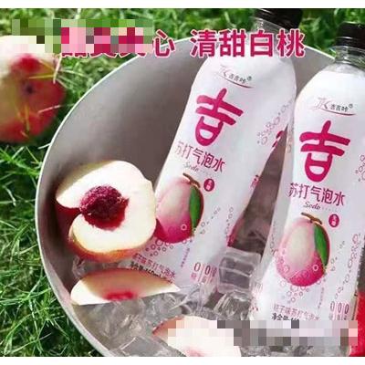吉吉咔白桃味蘇打氣泡水