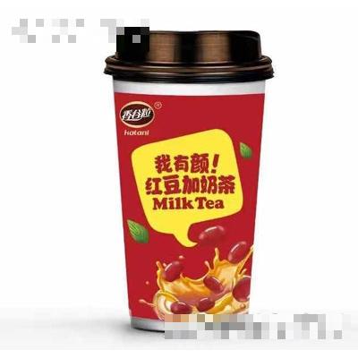 香谷粒紅豆奶茶（杯）