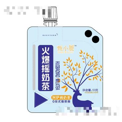 甄小鹿火爆搖奶茶阿薩姆奶茶