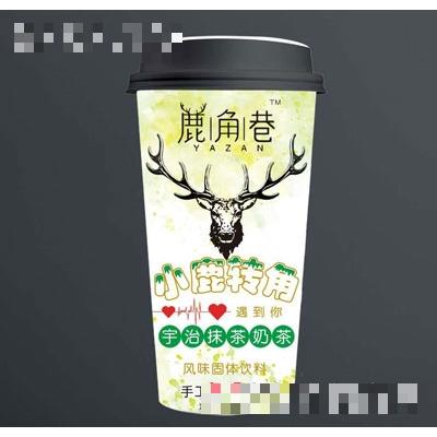 小鹿轉角宇治抹茶奶茶