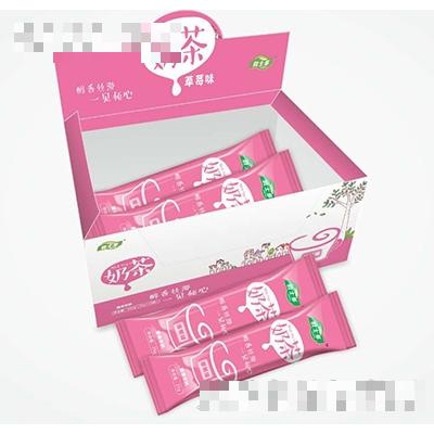 歐士多奶茶草莓味便利店裝