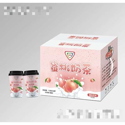 小博士蜜桃奶茶固體飲料75×30杯
