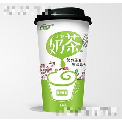 歐士多奶茶紅豆抹茶杯裝
