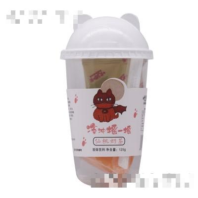 咔諾咔冷飲搖一搖仙桃奶茶