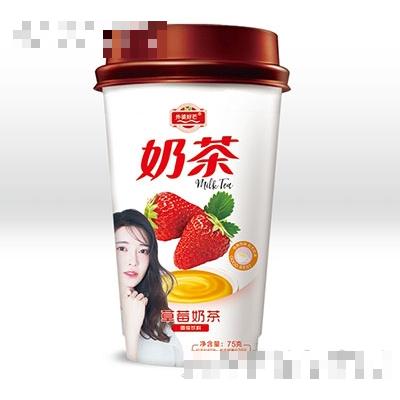 外婆好芒草莓奶茶75g