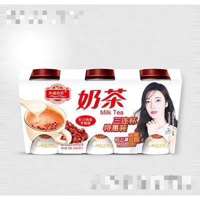 外婆好芒奶茶杯裝