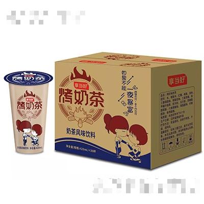 享當(dāng)好烤奶茶420mlx30