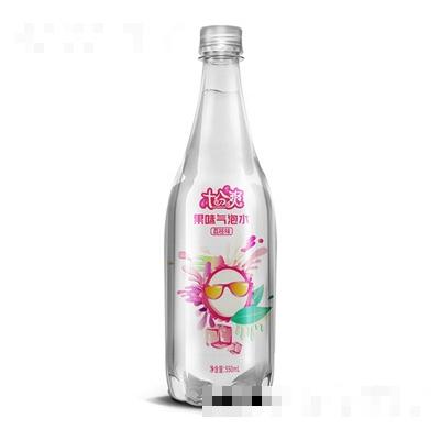 十分爽果味氣泡水荔枝味550ml