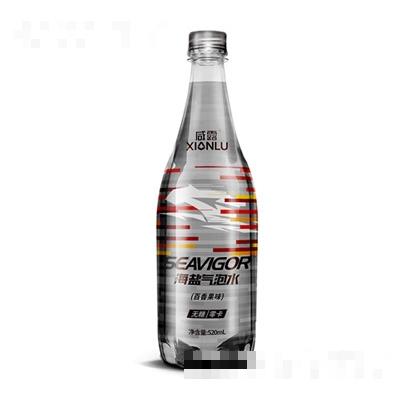 咸露海鹽氣泡水百香果味520ml