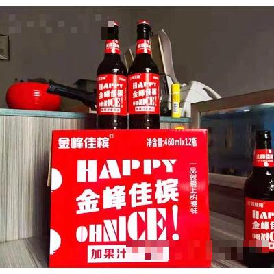 金峰佳檳果味汽水460ml×12瓶