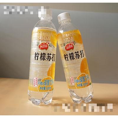 笑連連蘇打汽水檸檬味500ml