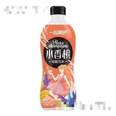 一起嘿吧小香檳碳酸飲料原味480ml