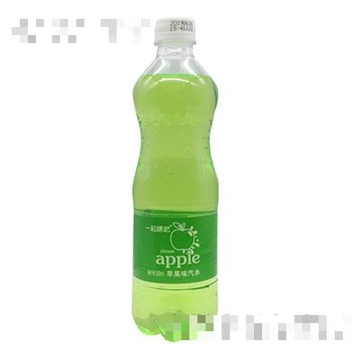 一起嘿吧蘋果味汽水500ml