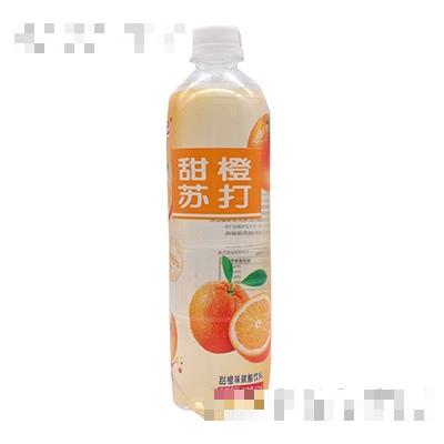 一起嘿吧甜橙蘇打碳酸飲料500ml