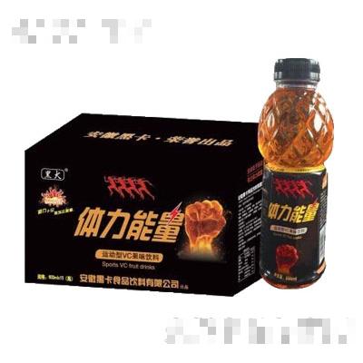 黑犬體力能量運(yùn)動型VC果味飲料600ml