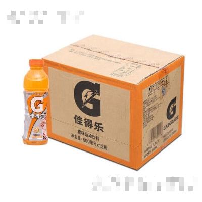 佳得樂橙味運動飲料600mlx12箱