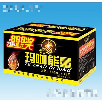 瑪咖能量600mlX15瓶紙箱